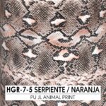 SERPIENTE / NARANJA