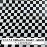 MOSAICO / BLANCO - NEGRO