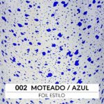 MOTEADO / AZUL