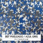 PIXELADO / AZUL - GRIS