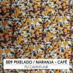 PIXELADO / NARANJA - CAFÉ