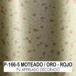 MOTEADO / ORO - ROJO