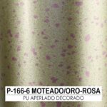 MOTEADO / ORO - ROSA