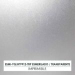 ESMERILADO / TRANSPARENTE