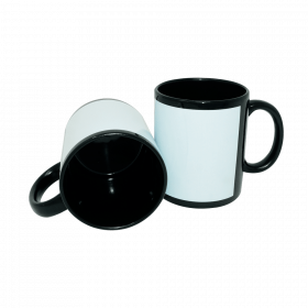 TAZA CER. CUADRO BLANCO 11OZ