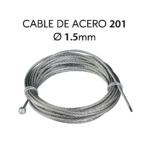 Cable de acero 201-Ø1.5mm