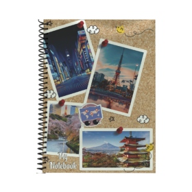 CUADERNO PARA SUBLIMACION 19X26CM (100 HOJAS)